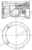 NÜRAL 87-501800-50 Πιστόνι