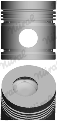 NÜRAL 87-523811-00 Piston