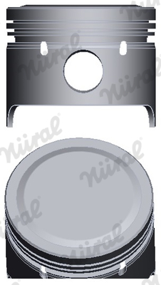 NÜRAL 87-527608-00 Piston for FIAT
