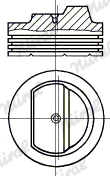 NÜRAL 87-528300-00 Piston