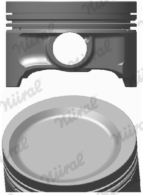 NÜRAL 87-704207-10 Πιστόνι