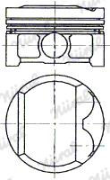 NÜRAL 87-705000-00 Πιστόνι