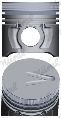 NÜRAL 87-714400-00 Piston for LAND ROVER