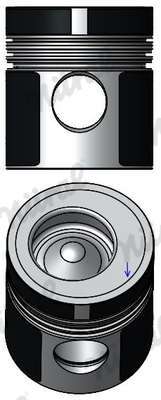 NÜRAL 87-740007-10 Πιστόνι