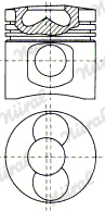 NÜRAL 87-740900-20 Πιστόνι