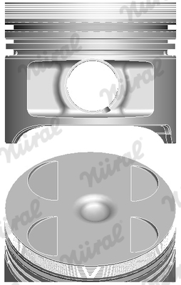 NÜRAL 87-743100-30 Πιστόνι