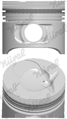 NÜRAL 87-743120-10 Πιστόνι