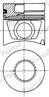 NÜRAL 87-743200-10 Πιστόνι