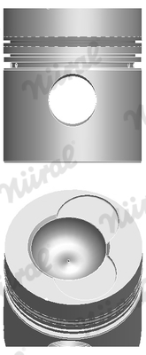 NÜRAL 87-782900-00 Πιστόνι