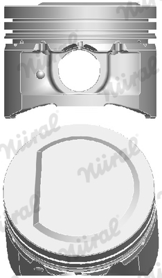 NÜRAL 87-786300-00 Piest