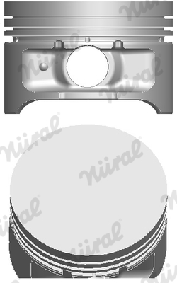 NÜRAL 87-786407-00 Piston for FORD FORD AUSTRALIA