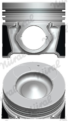 NÜRAL 87-849000-00 Piston for EFFEDI HYUNDAI KIA