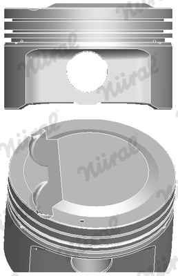 NÜRAL 87-849207-00 Piston for DODGE HYUNDAI HYUNDAI (BEIJING) KIA KIA (DYK)