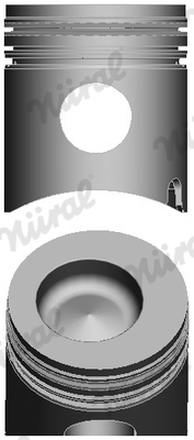 NÜRAL 87-896800-00 Πιστόνι