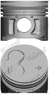 NÜRAL 87-990111-40 Piest