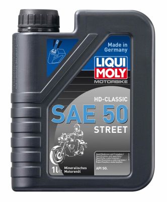 LIQUI MOLY 1572 Motorbike HD-Classic SAE 50 Street Motoröl