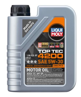 LIQUI MOLY 2004 Top Tec 4200 5W-30 New Generation Motoröl