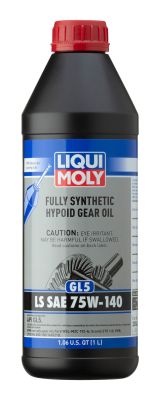 LIQUI MOLY 20042 Fully Synthetic Hypoid Gear Oil (GL5)LS SAE 75W-140 Getriebeöl