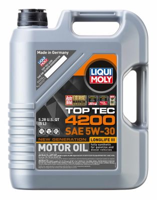LIQUI MOLY 2011 Top Tec 4200 5W-30 New Generation Motoröl