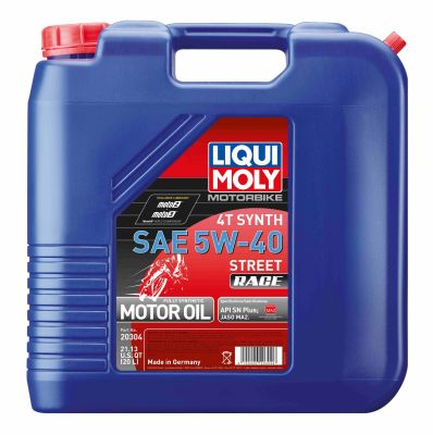 LIQUI MOLY 20304 Motorbike 4T Synth 5W-40 Street Race Motoröl