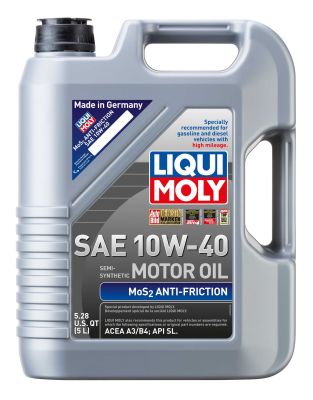 LIQUI MOLY 2043 MoS2 Antifriction Motoroil 10W-40 Motoröl