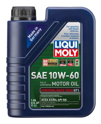 LIQUI MOLY 2068 Synthoil Race Tech GT1 10W-60 Motoröl