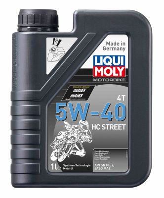 LIQUI MOLY 20750 Motorbike 4T 5W-40 HC Street Motoröl
