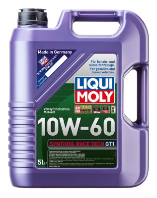 LIQUI MOLY 20912 Synthoil Race Tech GT1 10W-60 Motoröl