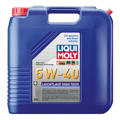 LIQUI MOLY 20927 Leichtlauf High Tech 5W-40 Motoröl