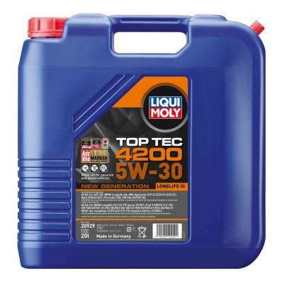 LIQUI MOLY 20929 Top Tec 4200 5W-30 New Generation Motoröl