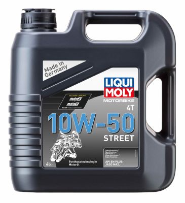 LIQUI MOLY 21726 Motorbike 4T 10W-50 Street Motoröl