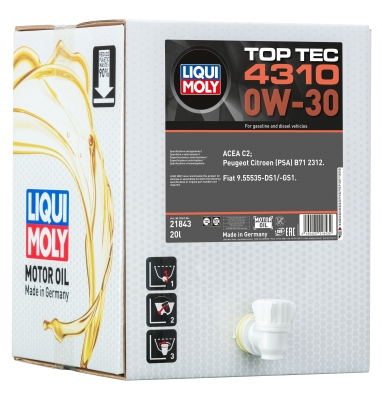 LIQUI MOLY 21843 Top Tec 4310 0W-30 Motoröl