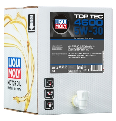 LIQUI MOLY 21845 Top Tec 4600 5W-30 Motoröl