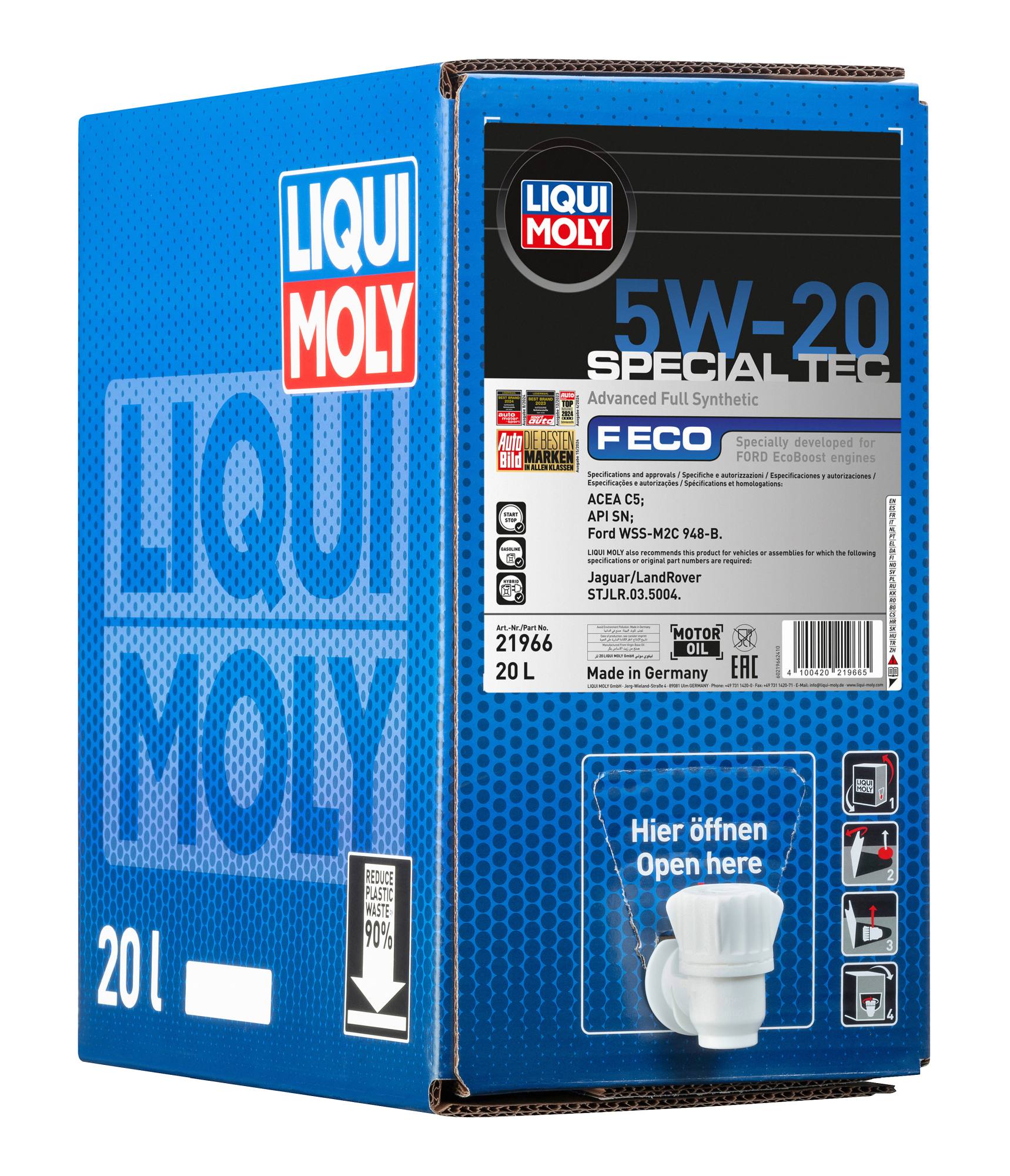 LIQUI MOLY 21966 Special Tec F ECO 5W-20 Motoröl