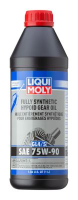 LIQUI MOLY 22090 Fully Synthetic Hypoid Gear Oil (GL4/5) 75W-90 Getriebeöl