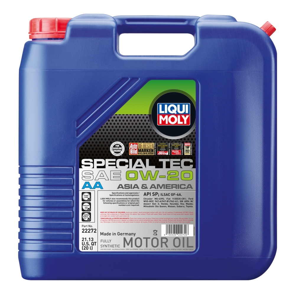 LIQUI MOLY 22272 Special Tec AA 0W-20 Motoröl