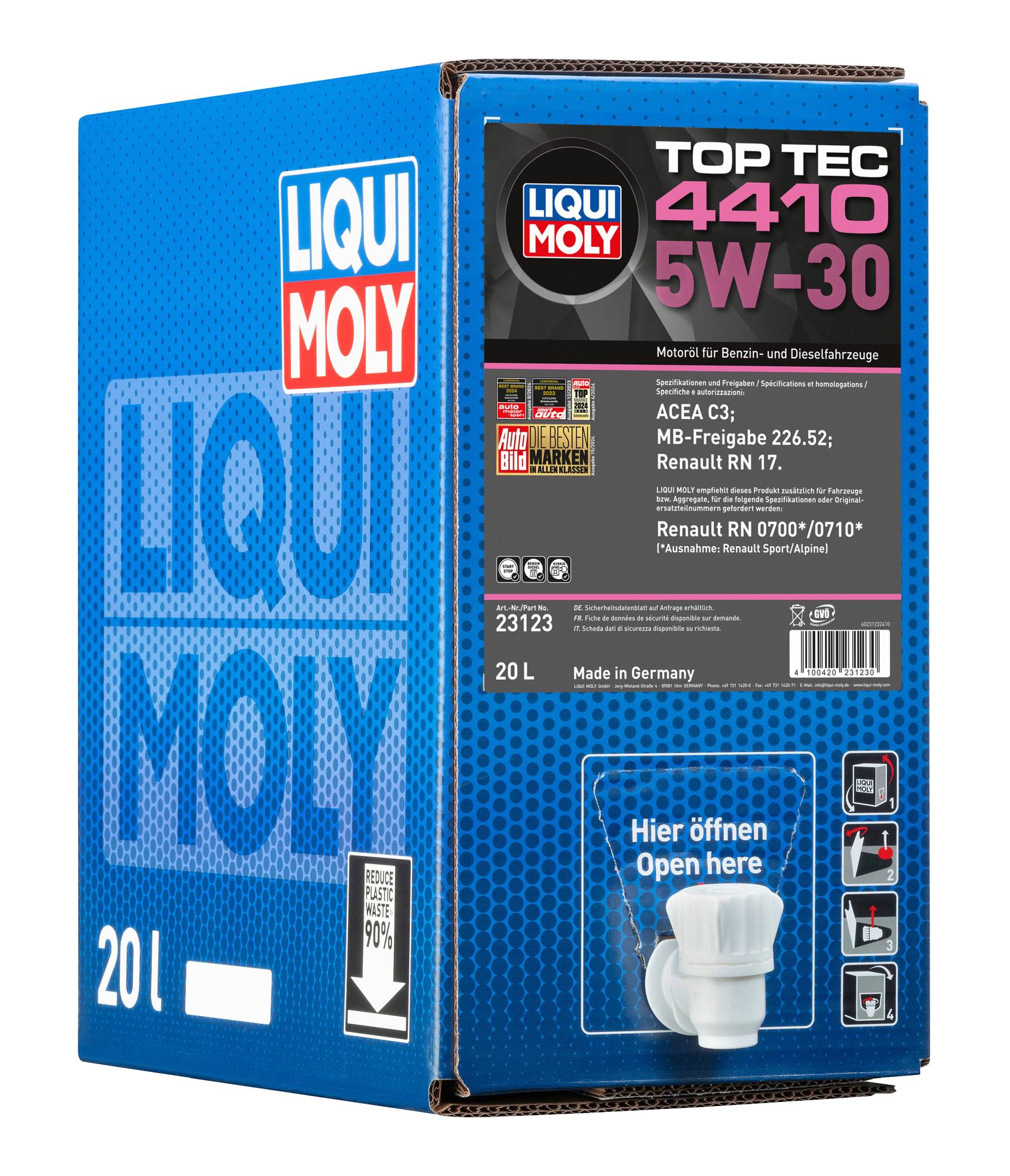 LIQUI MOLY 23123 Top Tec 4410 5W-30 Motoröl
