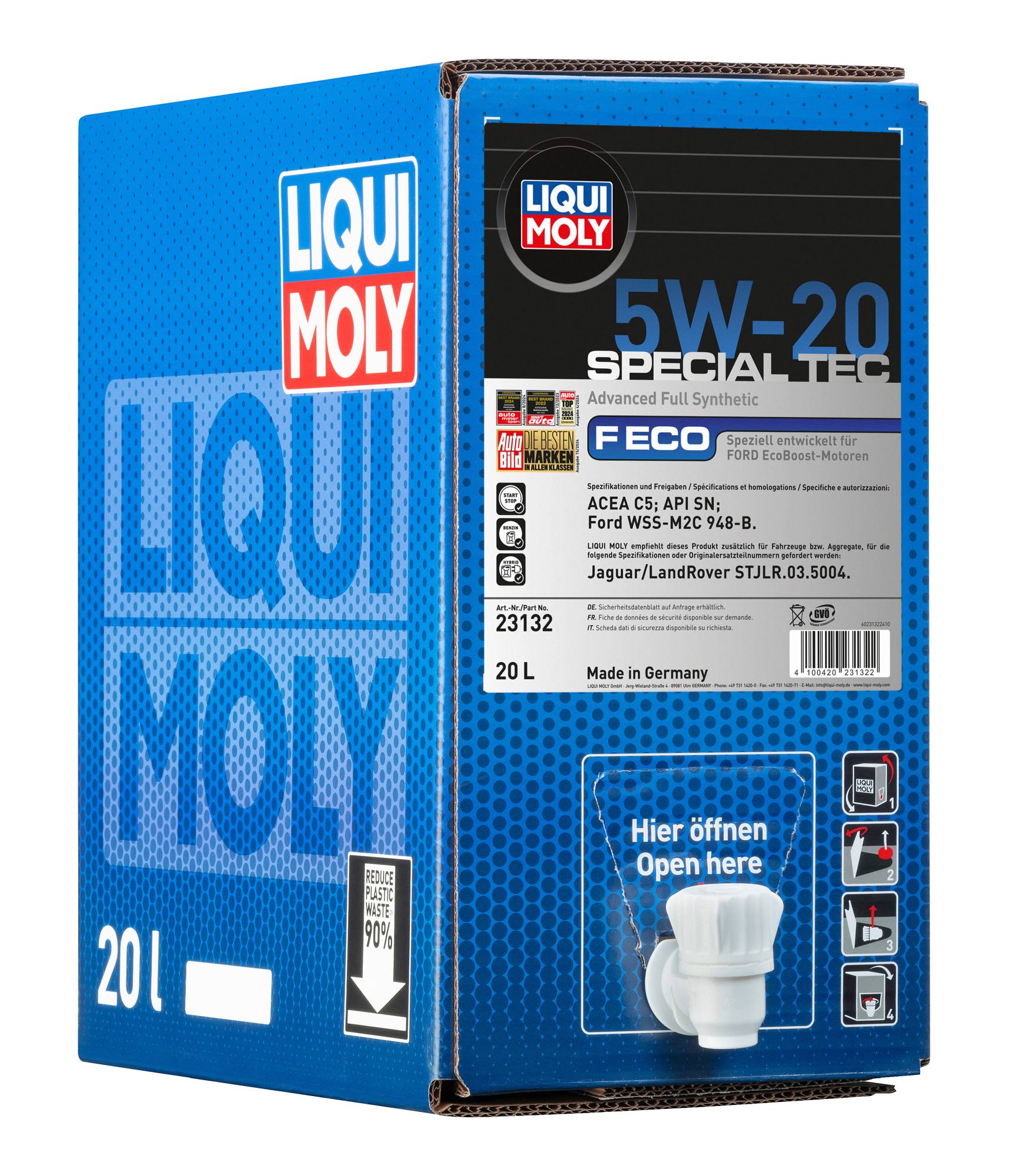 LIQUI MOLY 23132 Special Tec F ECO 5W-20 Motoröl