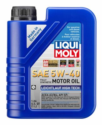 LIQUI MOLY 2331 Leichtlauf High Tech 5W-40 Motoröl