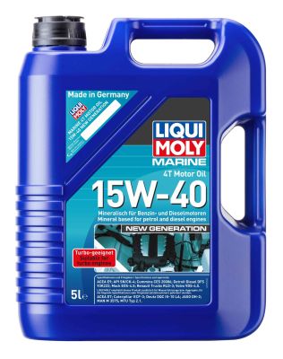 LIQUI MOLY 25090 Marine 4T Motor Oil 15W-40 New Generation Motoröl