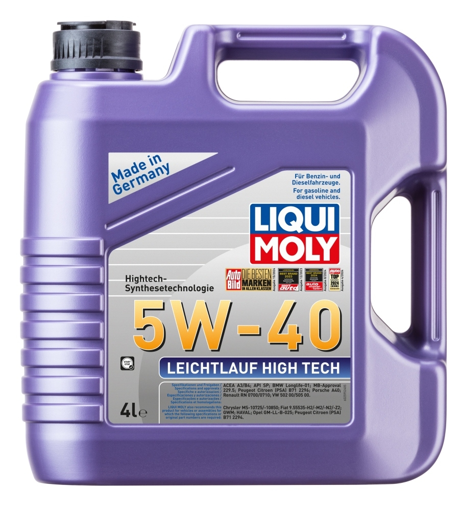 LIQUI MOLY 2595 Leichtlauf High Tech 5W-40 Motoröl