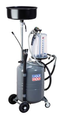 LIQUI MOLY 29002 Altöl-Auffang- und Absauggerät mit Glasmesszylinder 70l Ölabsauggerät
