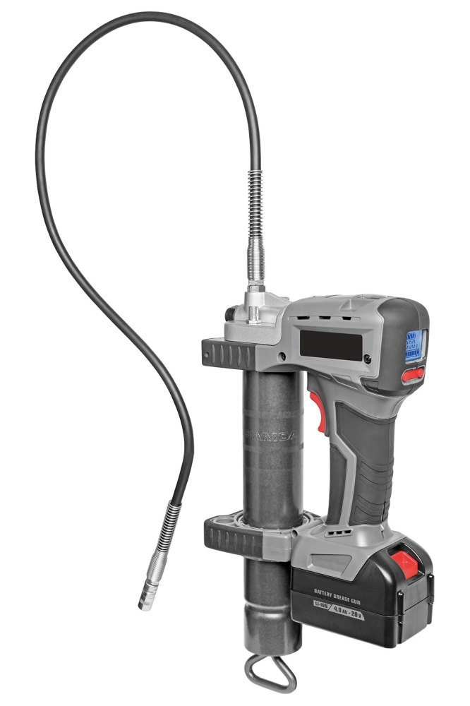 LIQUI MOLY 29373 Akkufettpresse 20V Li-ION mit Hochdruckschlauch Akkupack, Ausdrückpistole