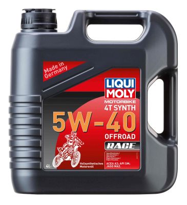 LIQUI MOLY 3019 Motorbike 4T Synth 5W-40 Offroad Race Motoröl