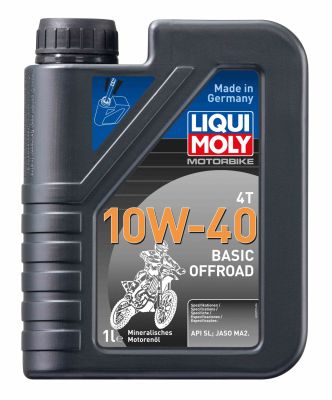 LIQUI MOLY 3059 Motorbike 4T 10W-40 Basic Offroad Motoröl