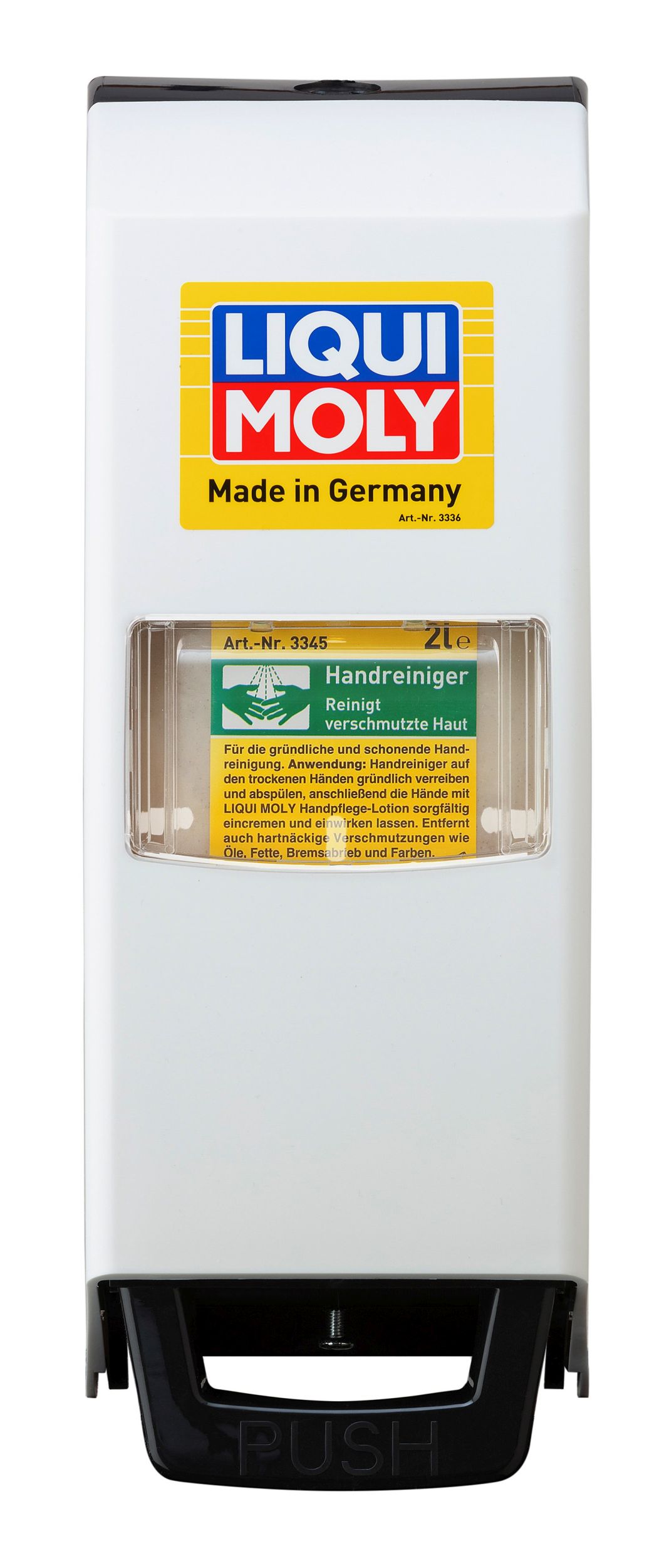 LIQUI MOLY 3336 Spender für Softflaschen 2 Liter Hautpflegemittel