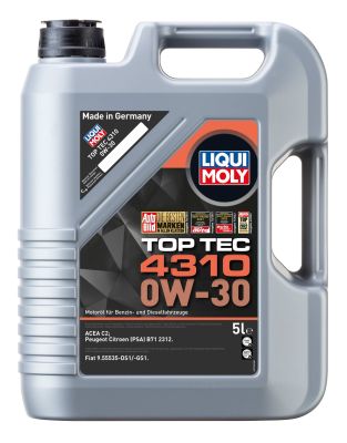 LIQUI MOLY 3736 Top Tec 4310 0W-30 Motoröl