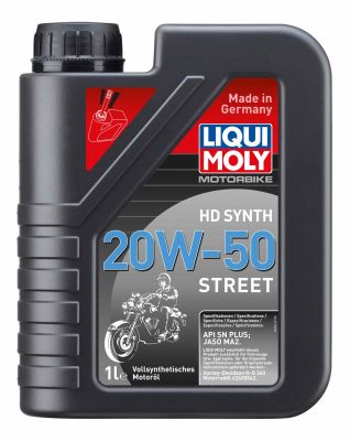 LIQUI MOLY 3816 Motorbike HD Synth 20W-50 Street Motoröl