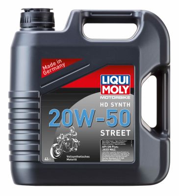 LIQUI MOLY 3817 Motorbike HD Synth 20W-50 Street Motoröl
