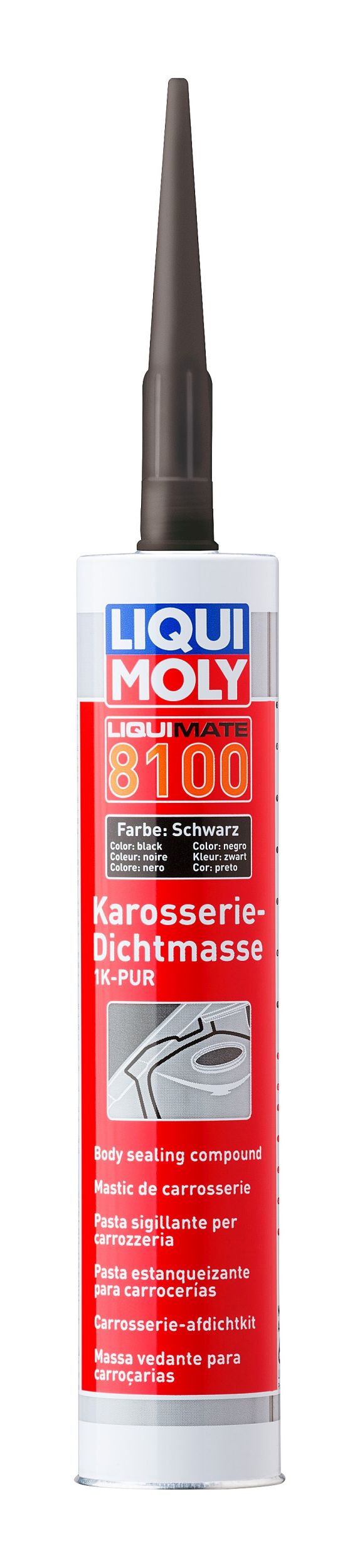 LIQUI MOLY 6146 Liquimate 8100 1K-PUR schwarz Karosseriedichtstoff